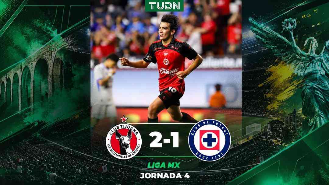 Tijuana vs. Cruz Azul - 16 de agosto | ViX