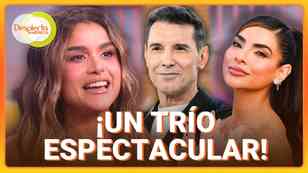 Clarissa Molina, Alejandra Espinoza y Jesús Vázquez el "trío de color" de Premios Juventud