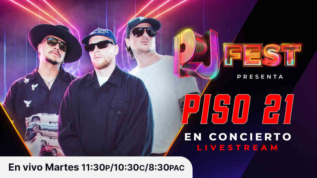 Tráiler: PJ Fest: Piso 21 Live privado | ViX