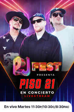 Tráiler: PJ Fest: Piso 21 Live privado