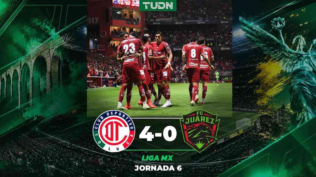 Toluca vs. Juárez - 30 de agosto | ViX