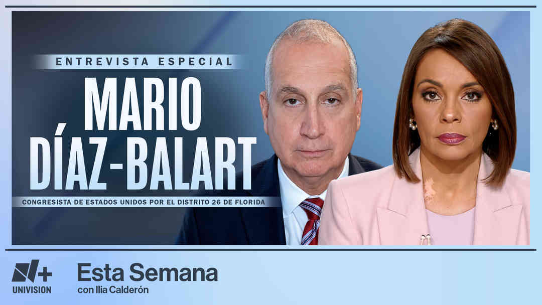 Esta Semana con Ilia Calderón: Mario Diaz Balart | ViX