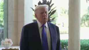 El presidente Donald Trump reacciona al caso Lindsay Clancy
