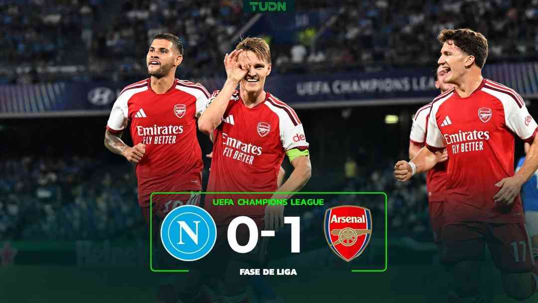 Napoli vs. Arsenal - 9 de septiembre | ViX