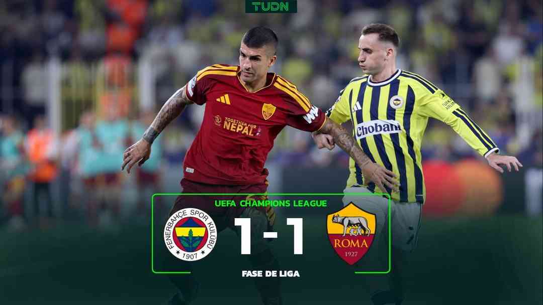 Fenerbahçe vs. Roma - 10 de septiembre | ViX