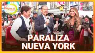 Thalía llega a Times Square con su carisma y una sorpresa musical