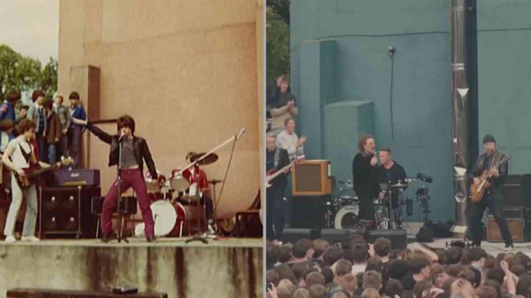 U2 regresa a la escuela en Irlanda donde comenzó su historia para celebrar 50 años de carrera; así se vivió el momento | ViX