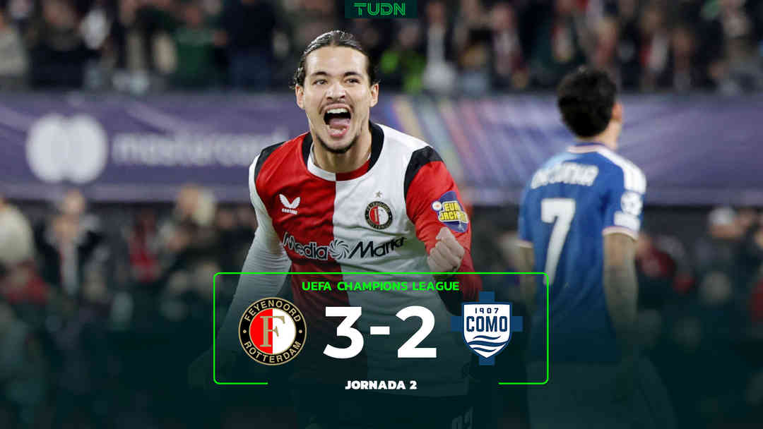Feyenoord vs. Como - 14 de octubre | ViX