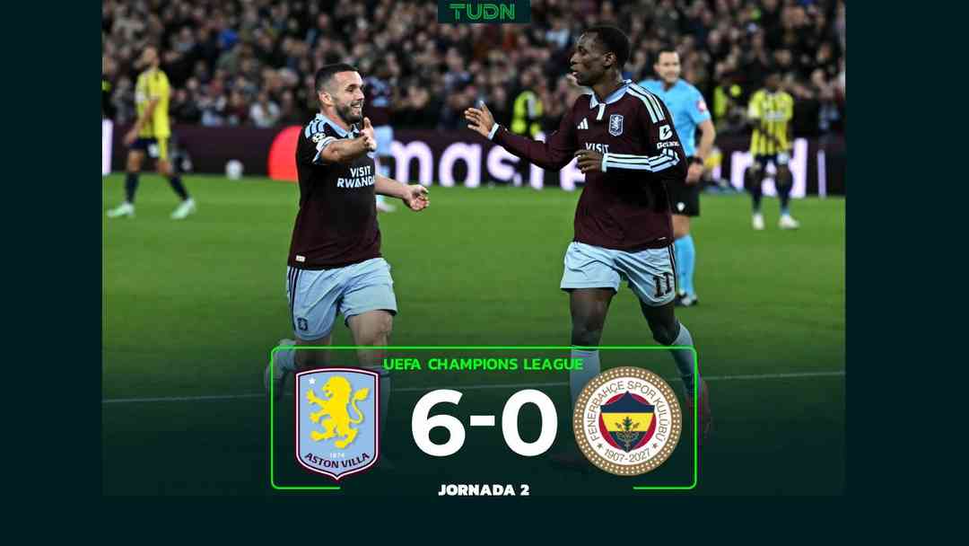 Aston Villa vs. Fenerbahçe - 14 de octubre | ViX