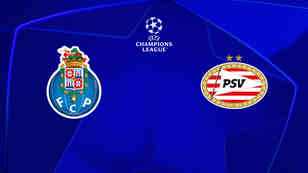 Porto vs PSV Eindhoven