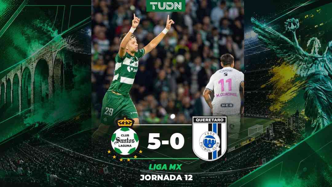Santos vs. Querétaro - 17 de octubre | ViX