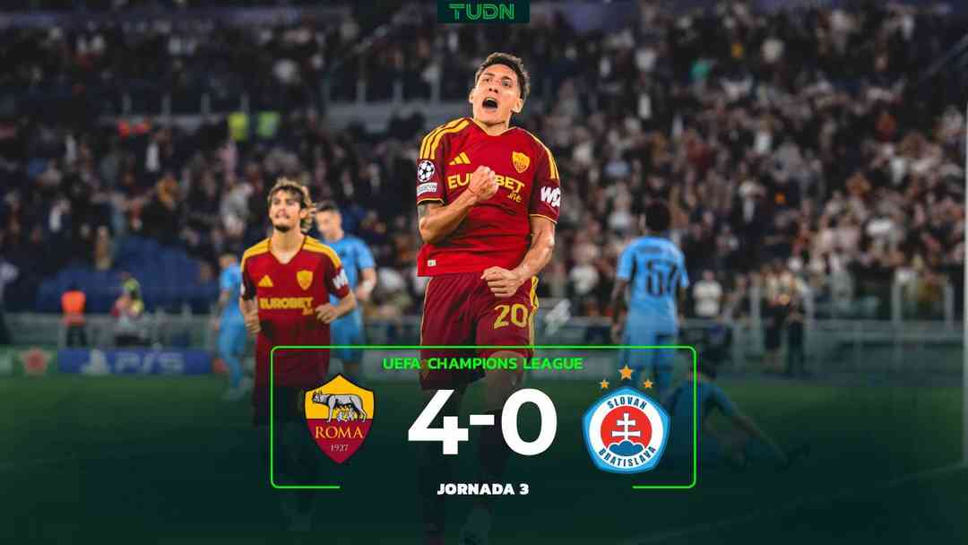 Roma vs. Slovan Bratislava - 20 de octubre | ViX