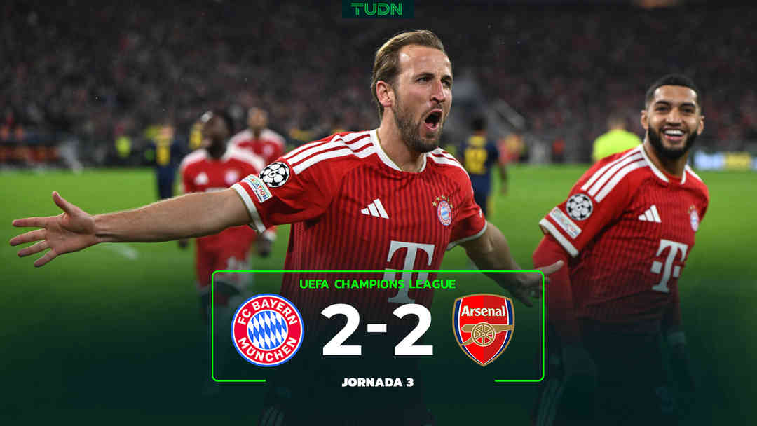 Bayern Munich vs. Arsenal - 21 de octubre | ViX