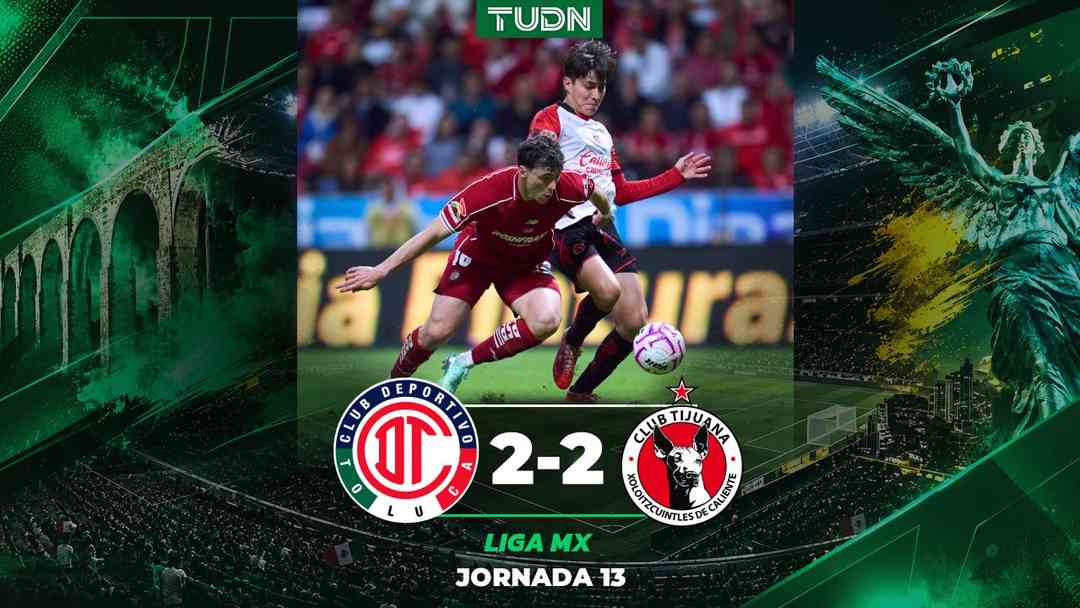 Toluca vs. Tijuana - 21 de octubre | ViX