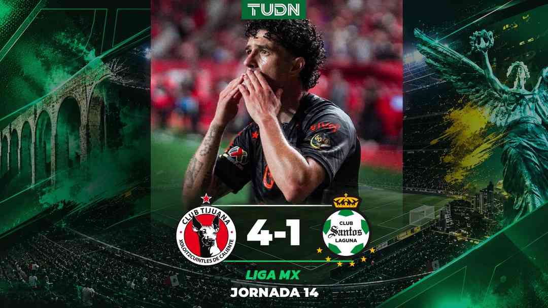 Tijuana vs. Santos - 25 de octubre | ViX
